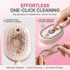 3-in-1 Mist Massage & Self-Cleaning Hair Brush